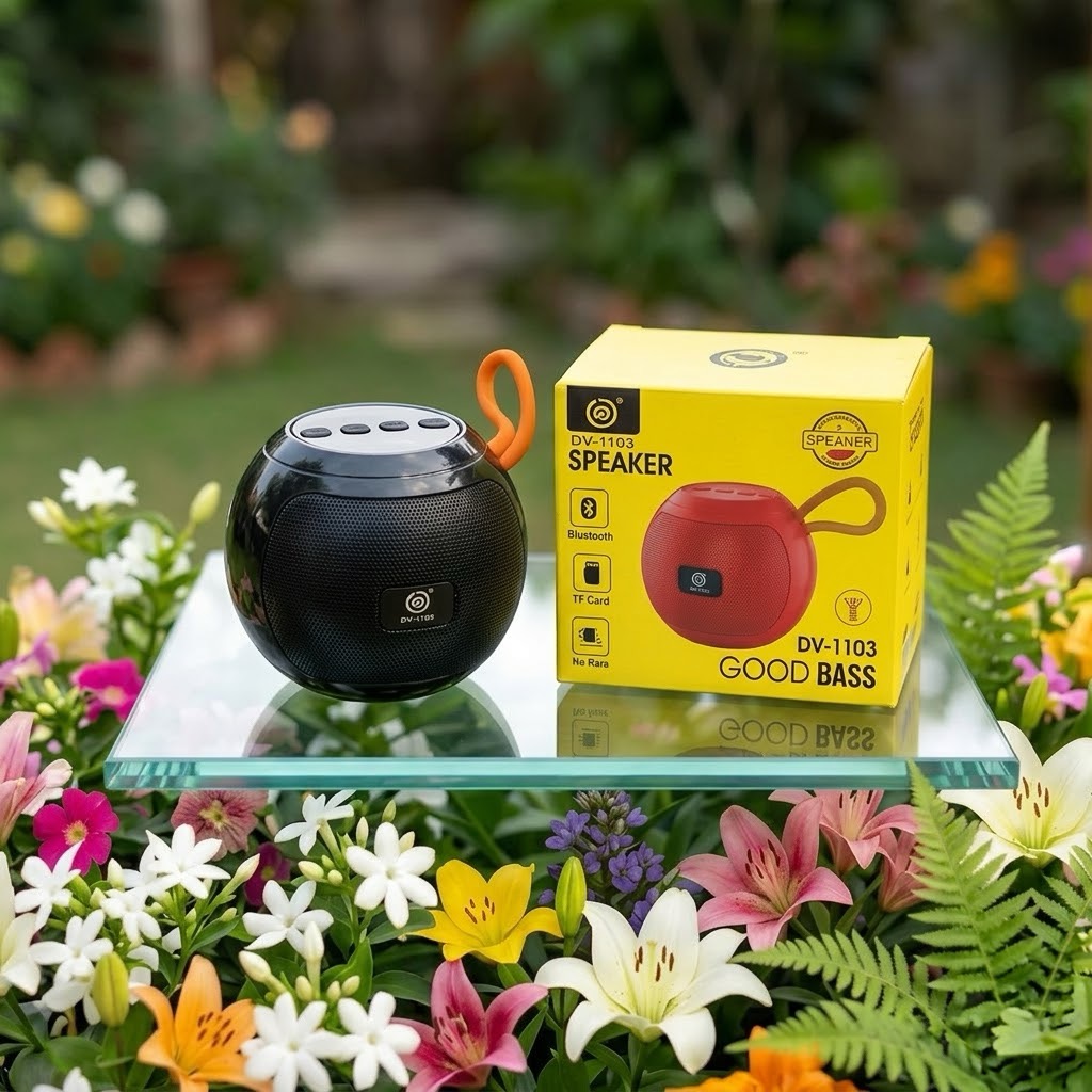 DV-1103 Wireless Portable Speaker with Good Bass (5W)