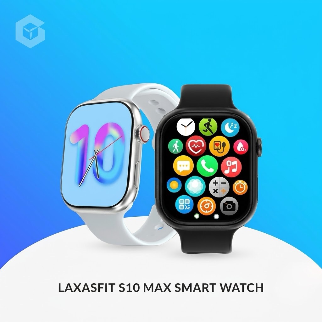 Laxnofit S10 Max Premium Smartwatch  Smart band with Amoled Style Display  Jio Trendy Mart